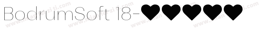 BodrumSoft 18字体转换